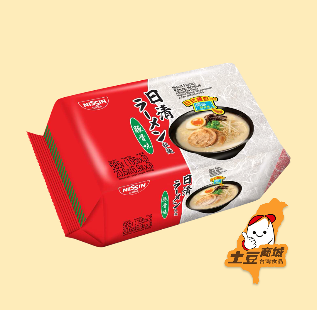 【日清】豚骨拉麵 585g