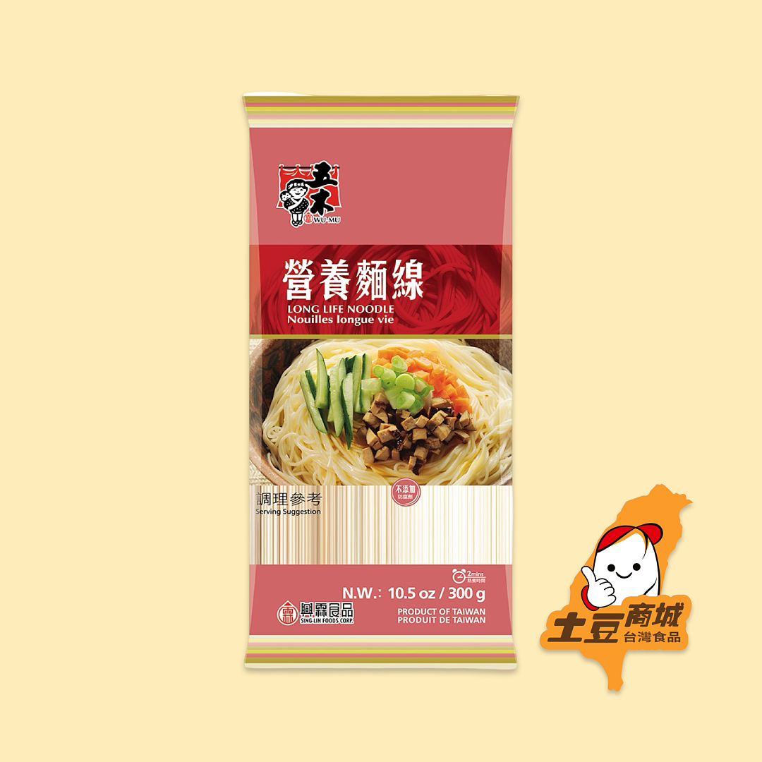 【五木】營養麵線(長壽麵) 300g
