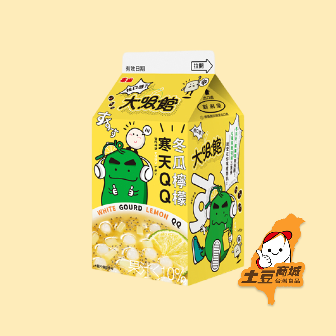 【泰山】冬瓜檸檬寒天QQ 400ml(冷藏效期24/04/2025)