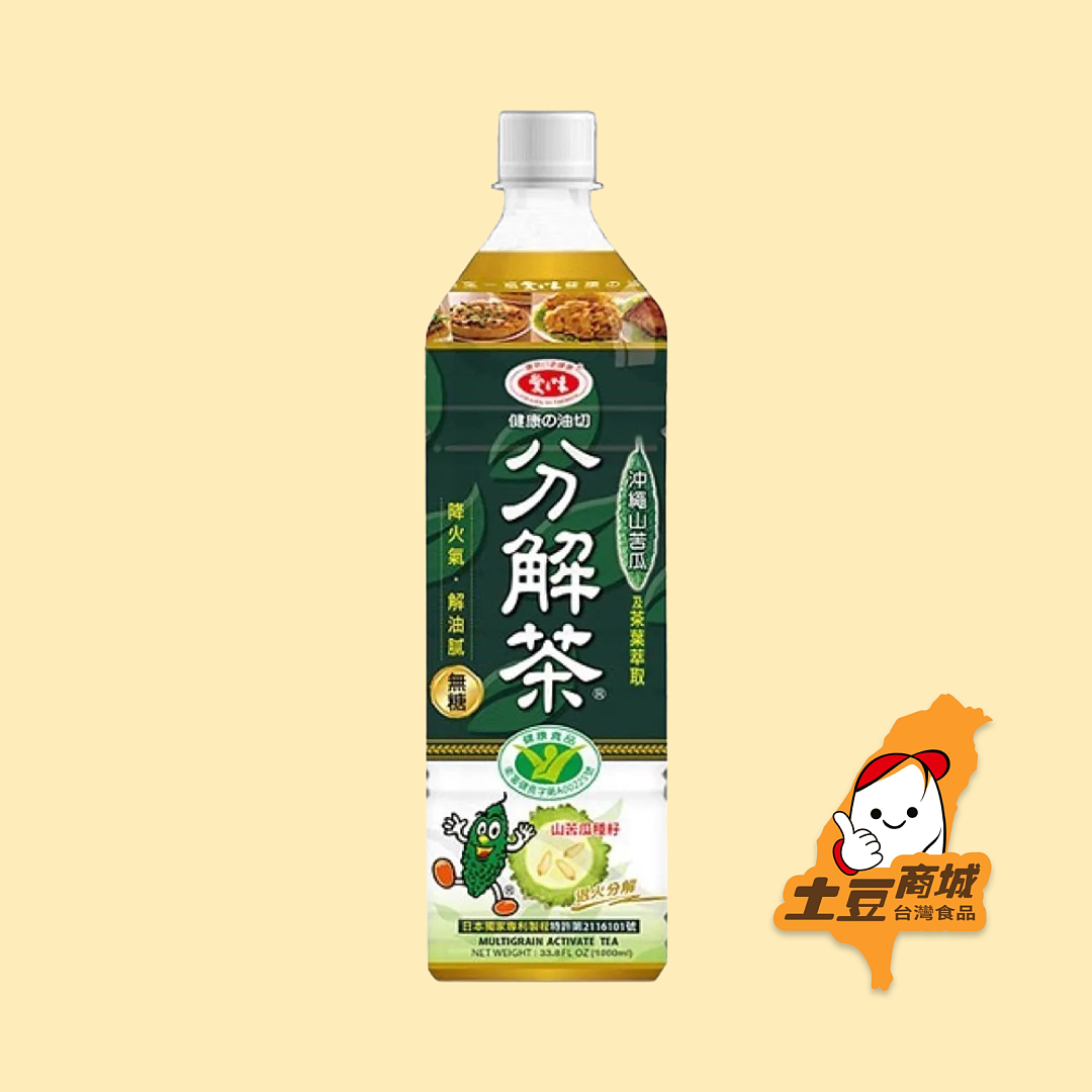 【愛之味】健康油切分解茶苦瓜 1L