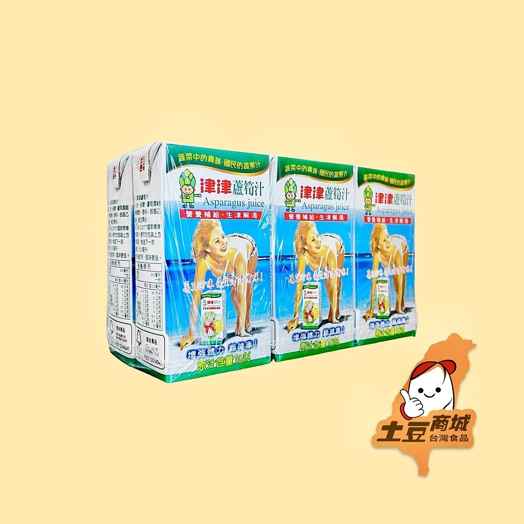 津津蘆筍汁(一手6入)