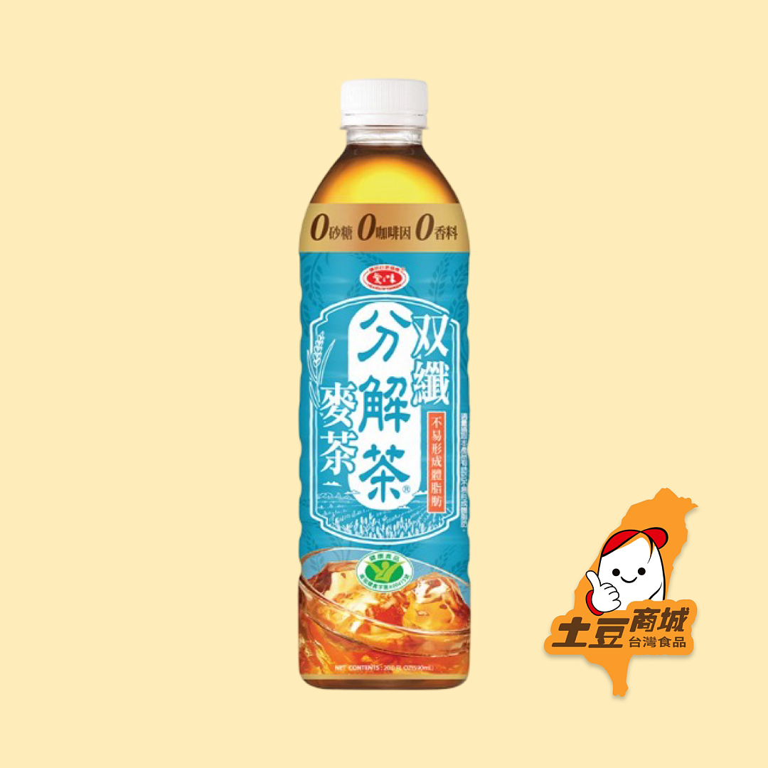 【愛之味】分解茶雙纖麥茶 590ml