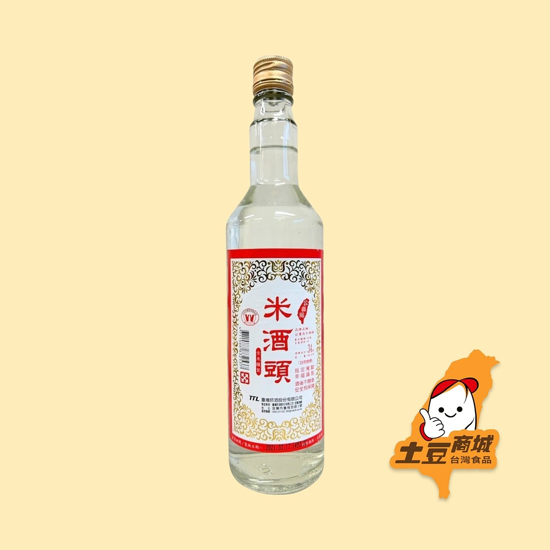 台灣公賣局米酒頭 600ml