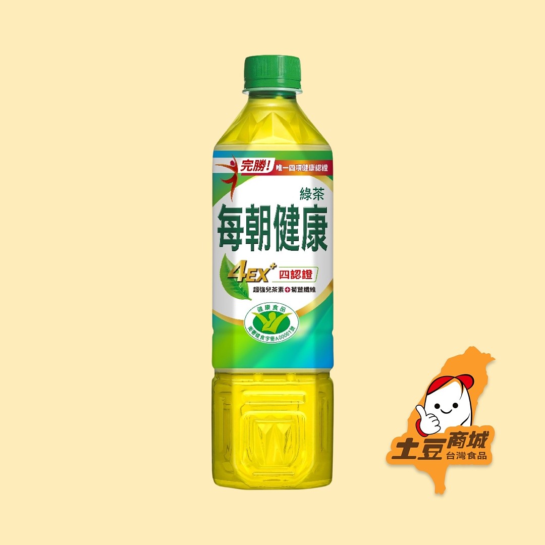 【每朝健康】綠茶 650ml