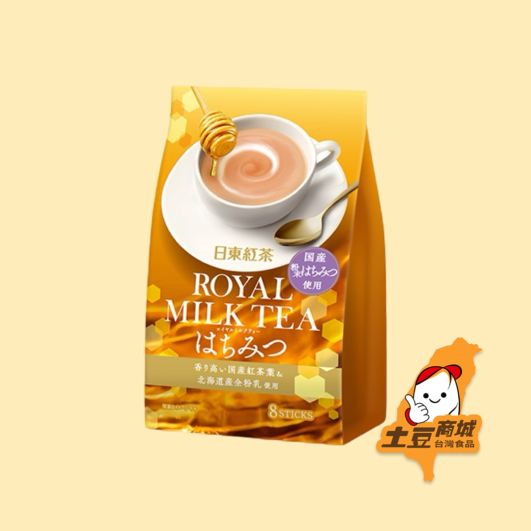 【日東紅茶】皇家奶茶 蜂蜜風味(8入) 108g