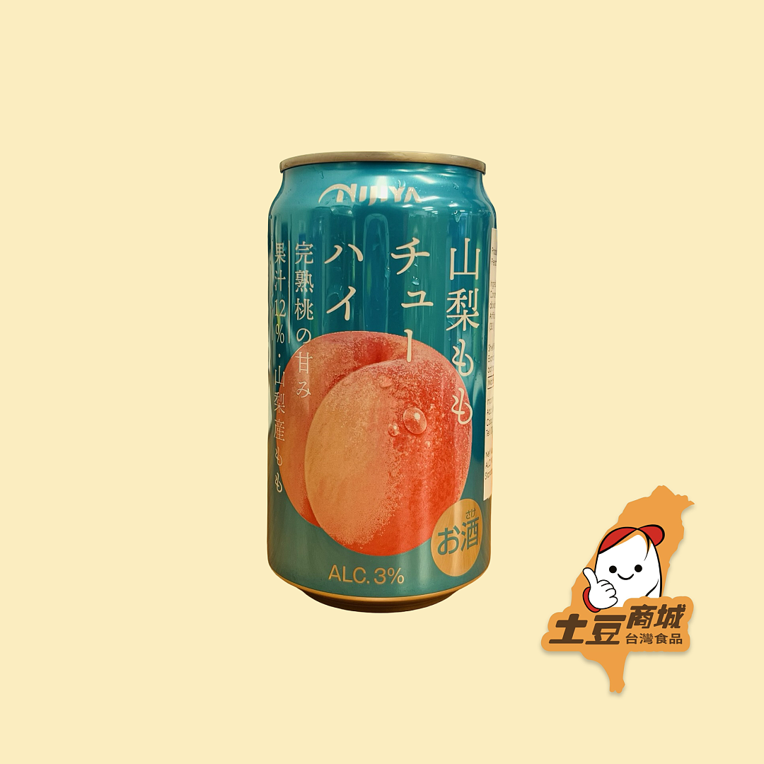 【Nijiya】山梨水蜜桃調酒 350ml
