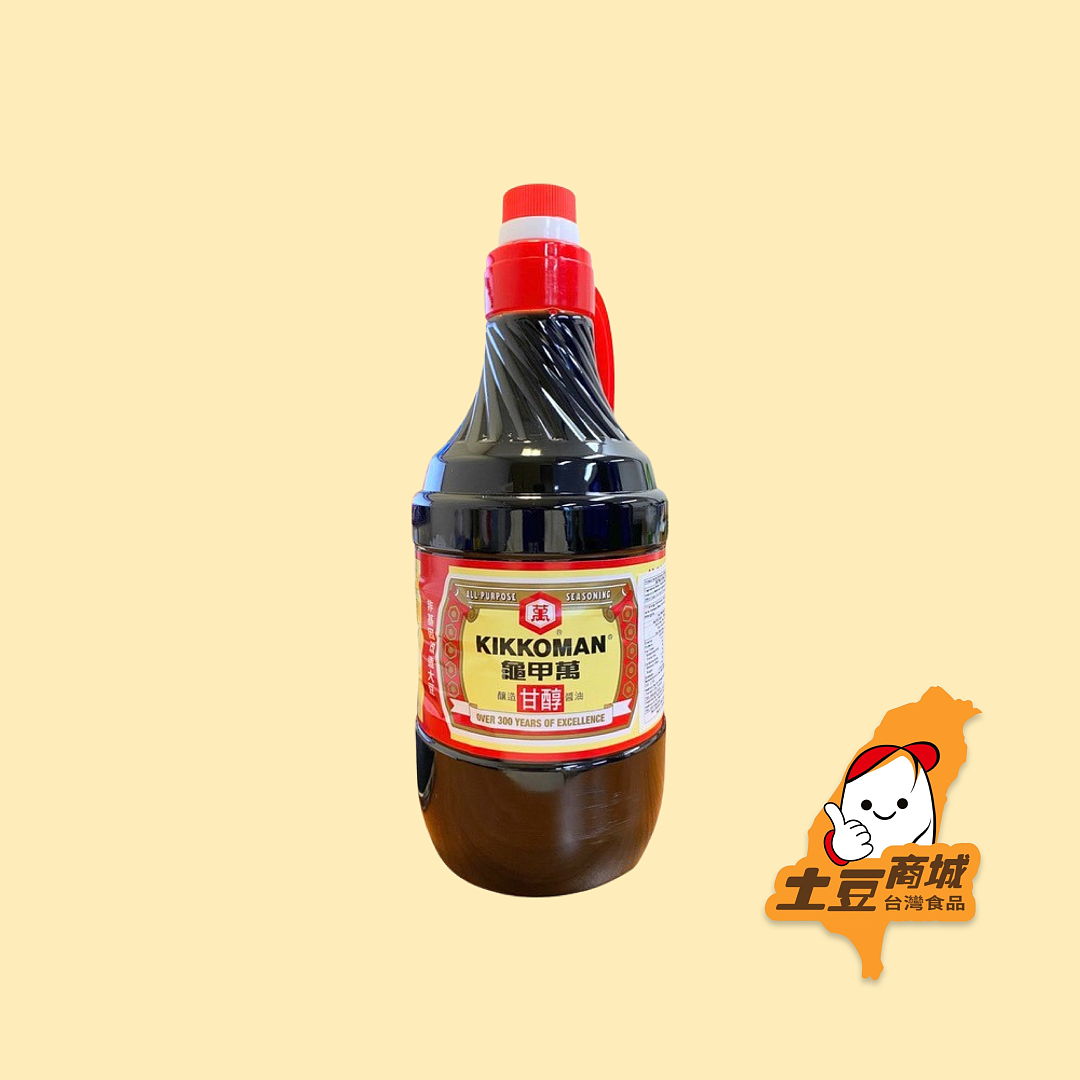 【龜甲萬】甘醇醬油 1.6L