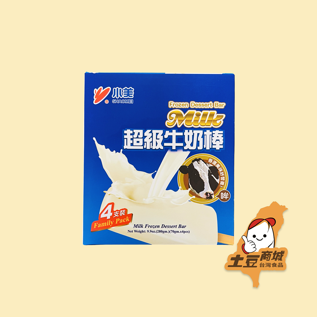 【小美】超級牛奶棒 ４入