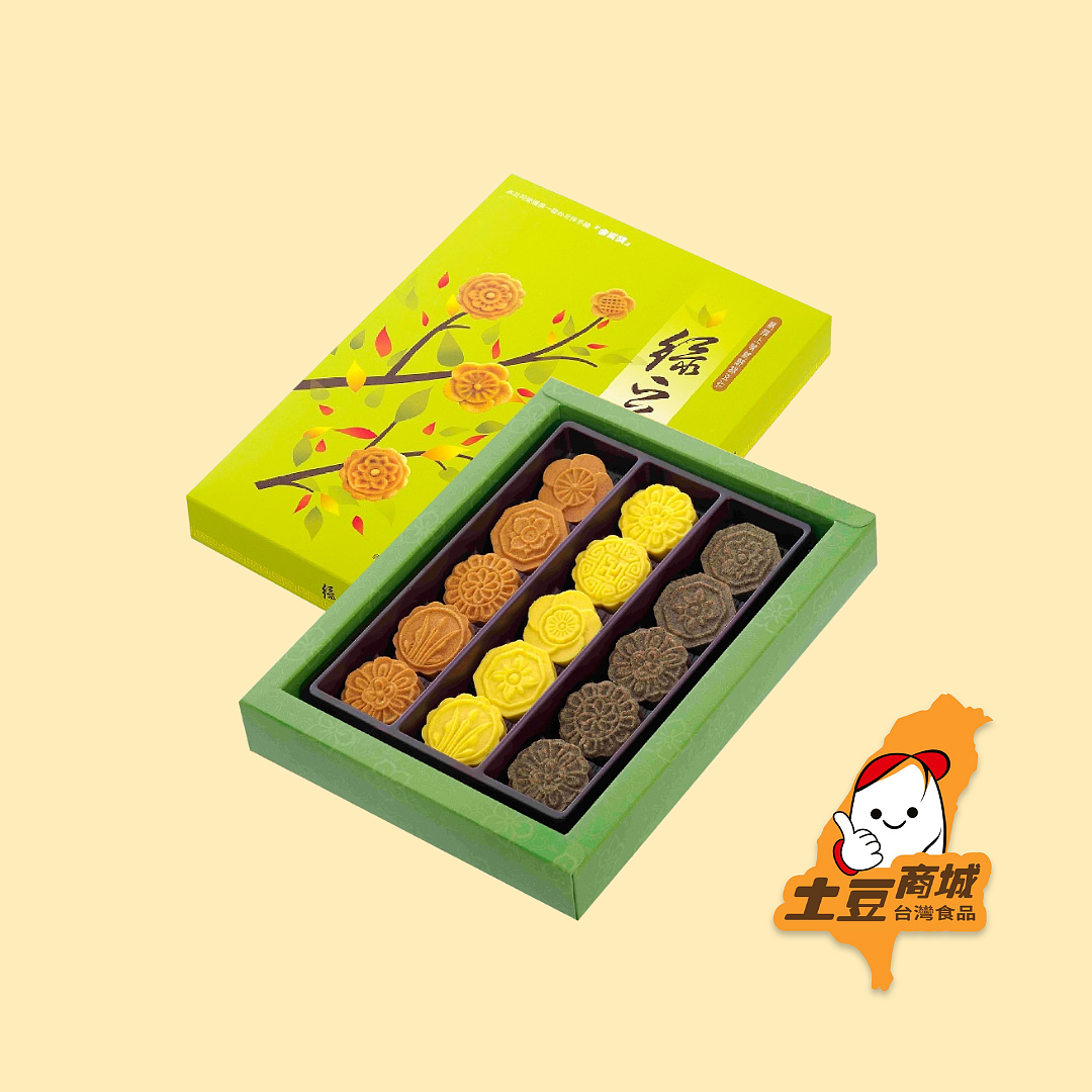 【超比】傳統綠豆糕(15入)