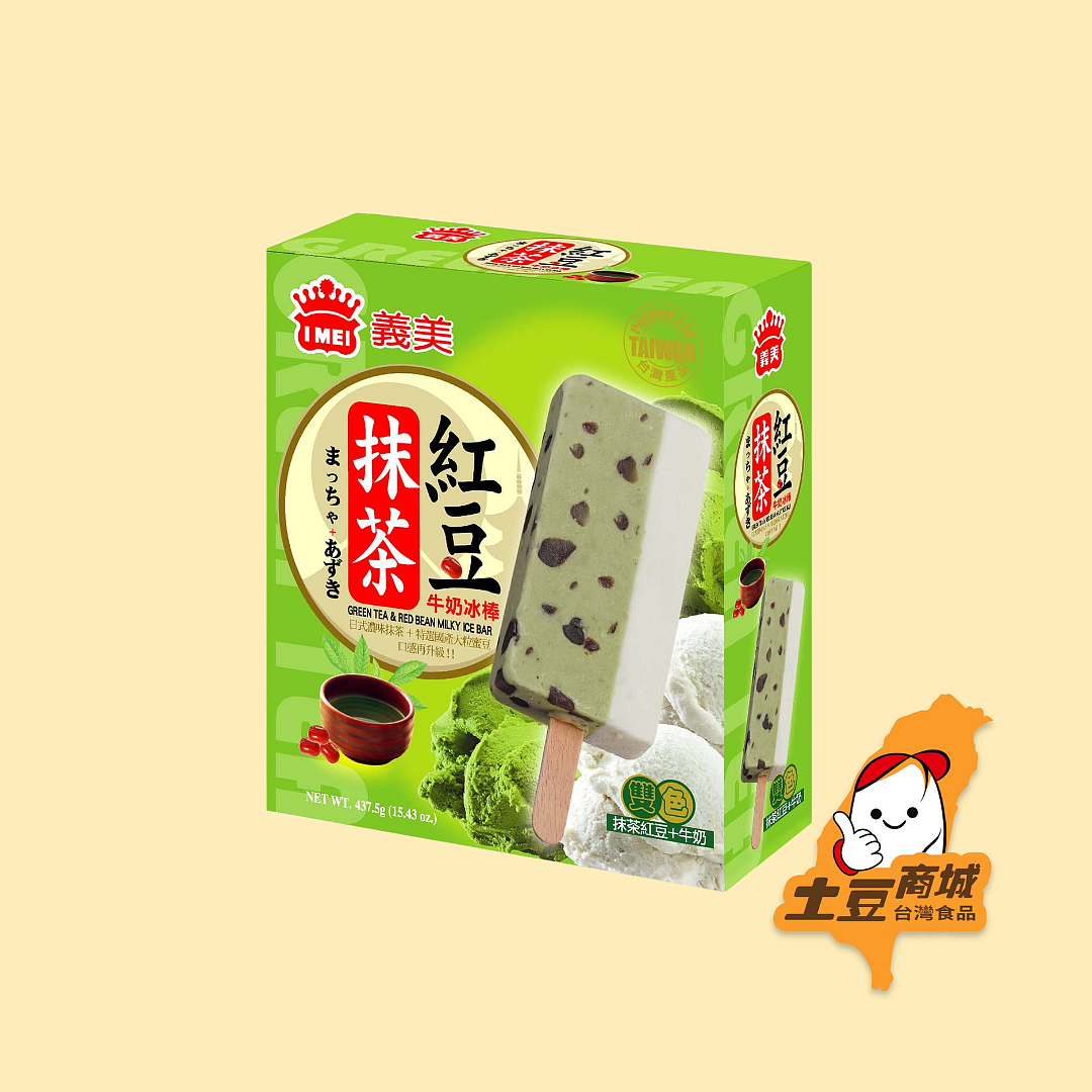 【義美】抹茶紅豆雪糕(5入)
