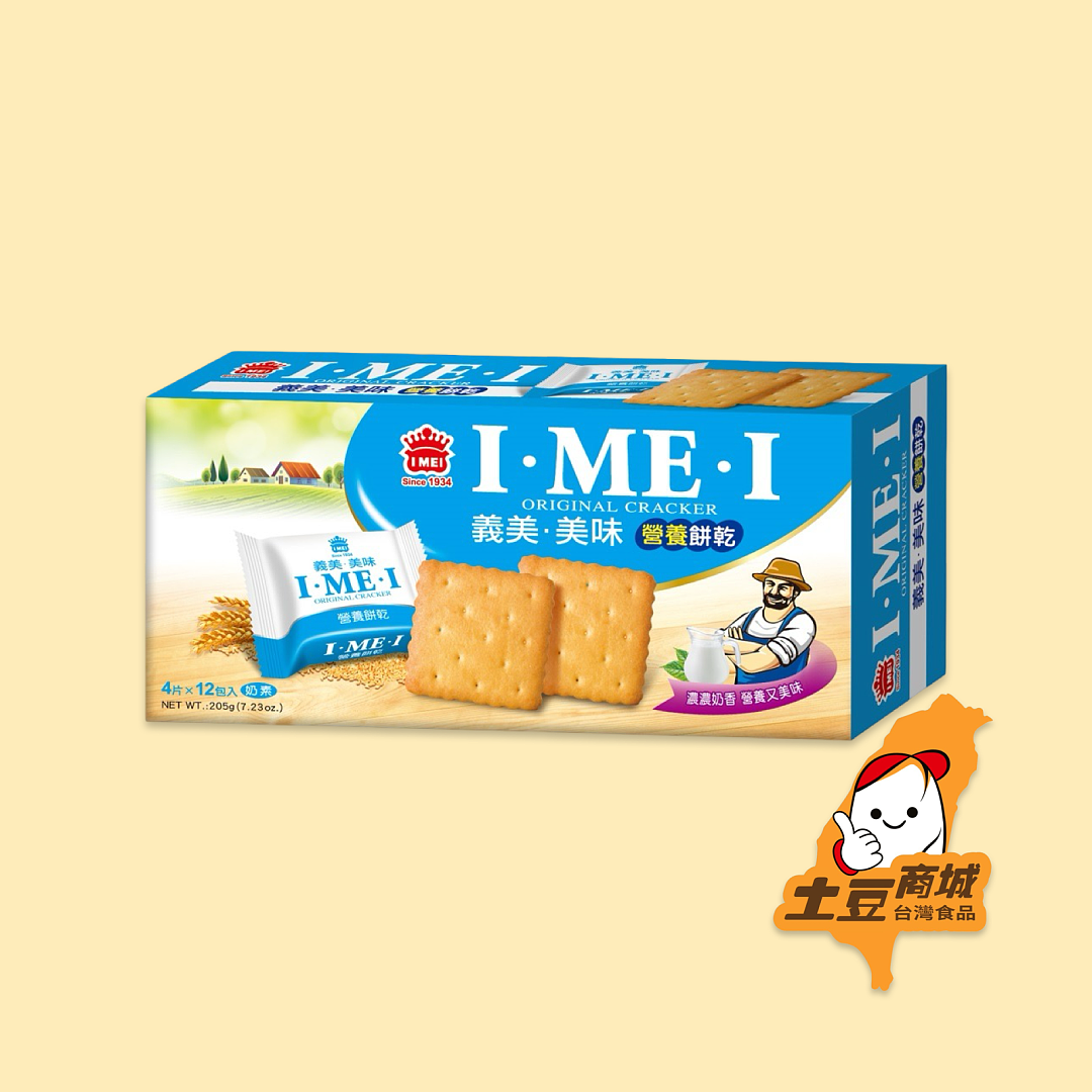 【義美】美味營養餅乾 205g