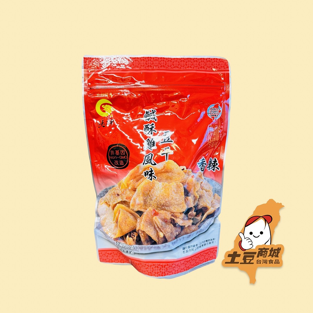 【垂坤】鹹酥雞風味豆乾(純素) 435g(效期:02.08.2026)