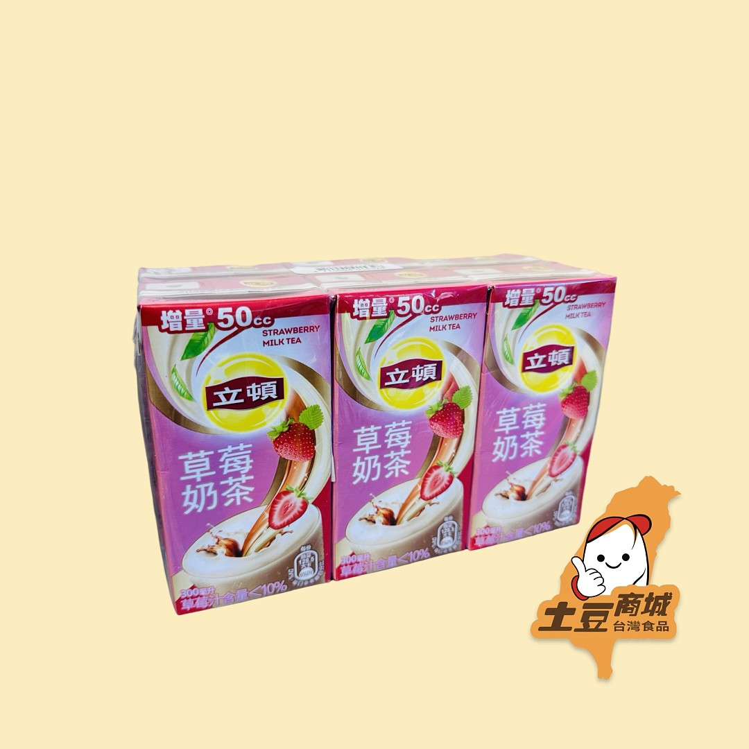 【立頓】草莓奶茶(一手6入)