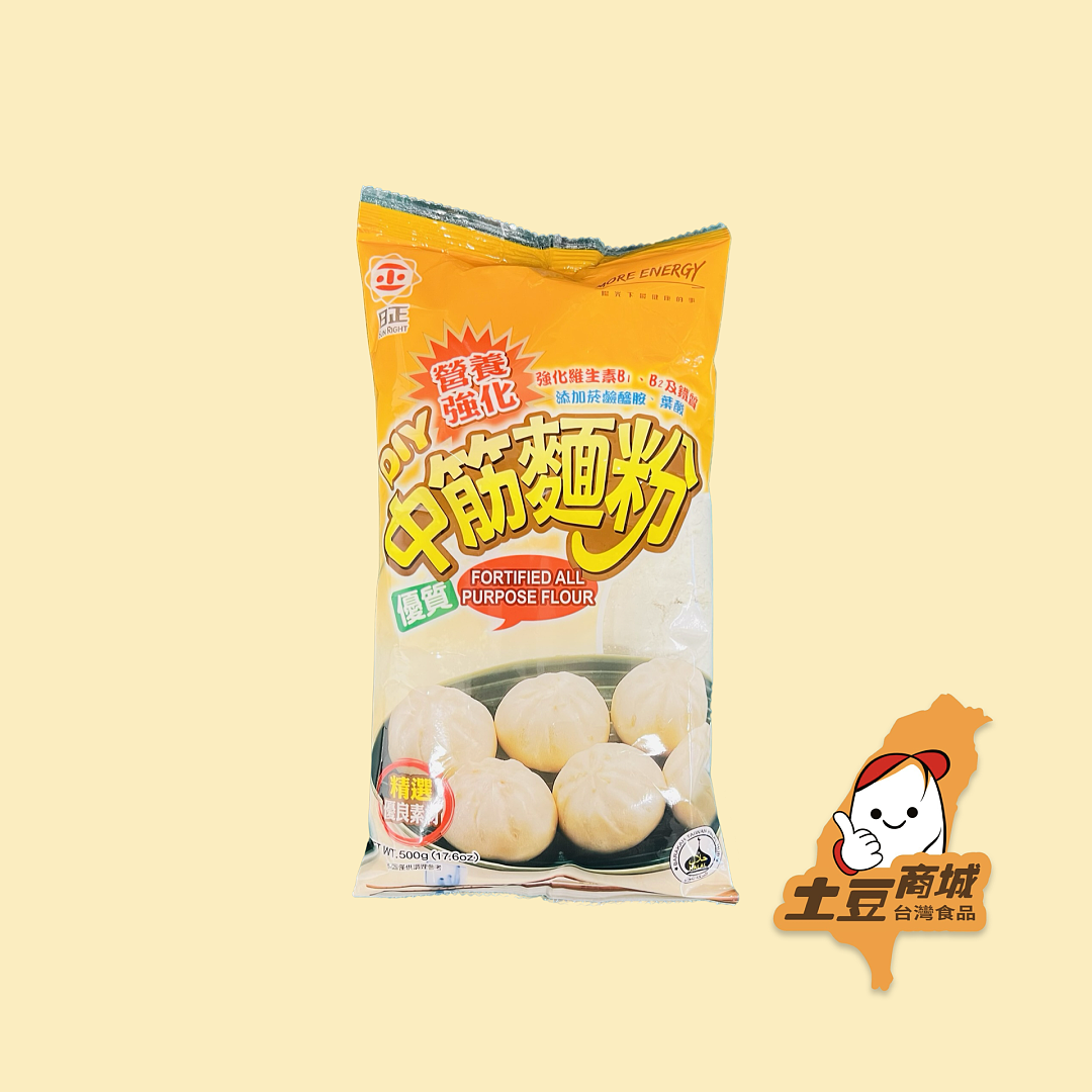 【日正】營養強化中筋麵粉 500g