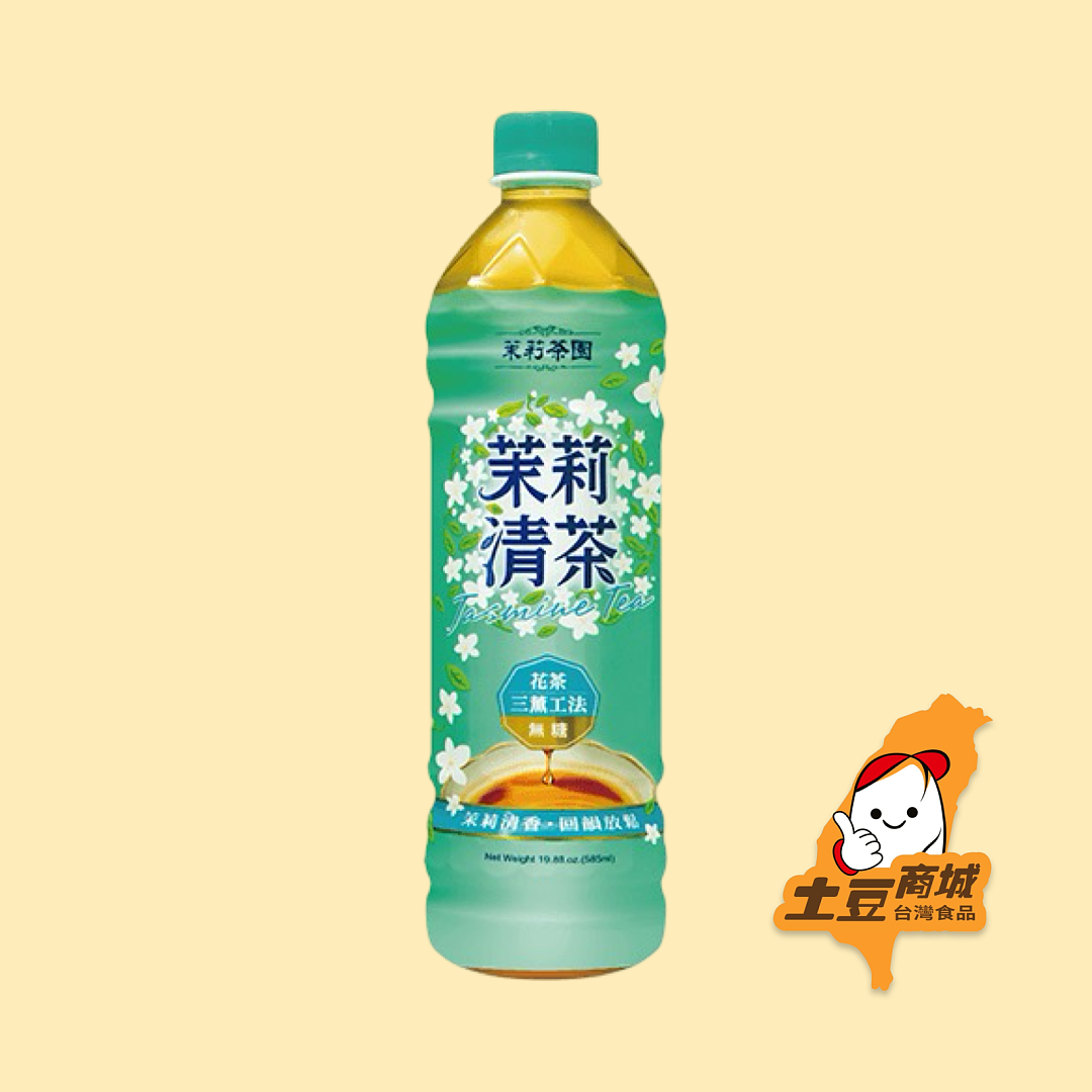 (效期22/03)【光泉】茉莉茶園無糖茉莉清茶 585ml
