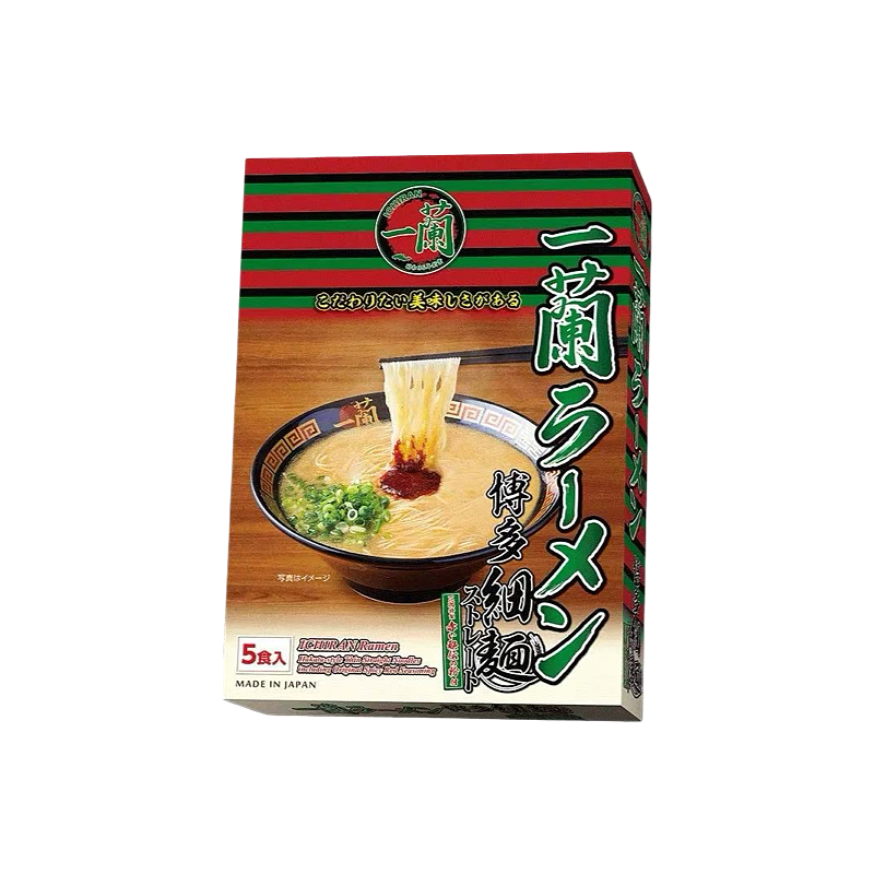 【一蘭拉麵】博多細麵(5入) 620g