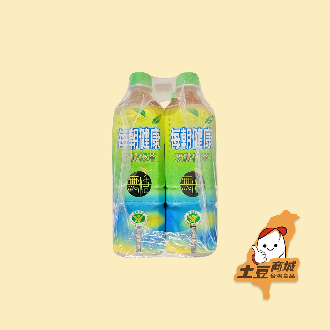【每朝健康】雙纖無糖綠茶