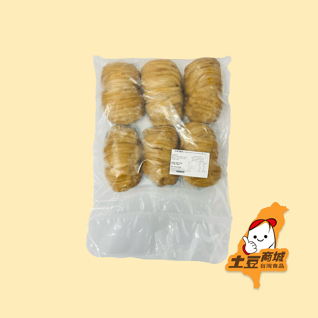 【奇美】沖繩黑糖卷(6入) 420g