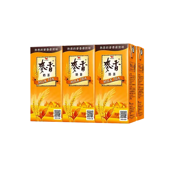 統一】麥香奶茶(一手6入) Uni-President Milk Tea (6 Pack)