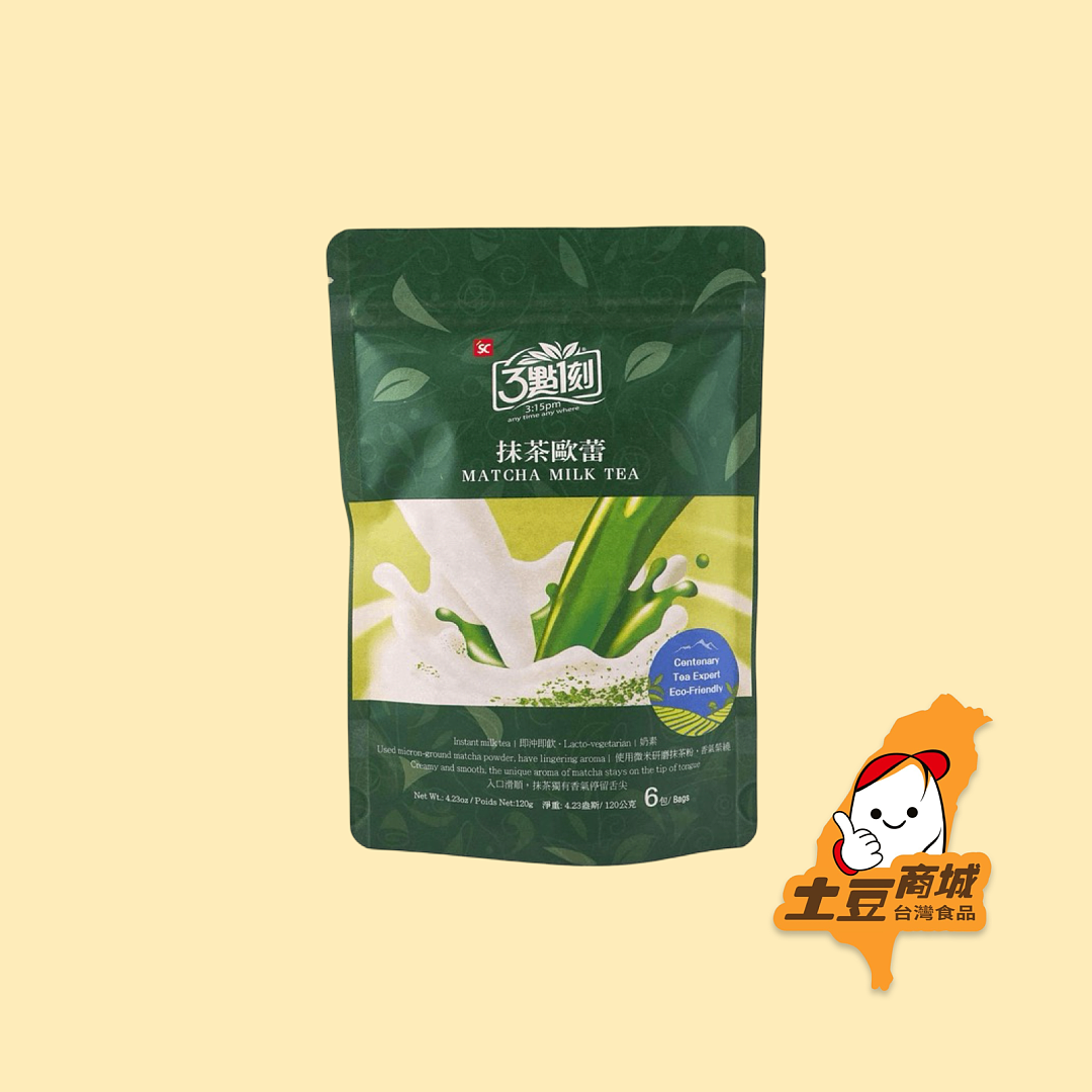 【3點1刻】抹茶歐蕾 6入