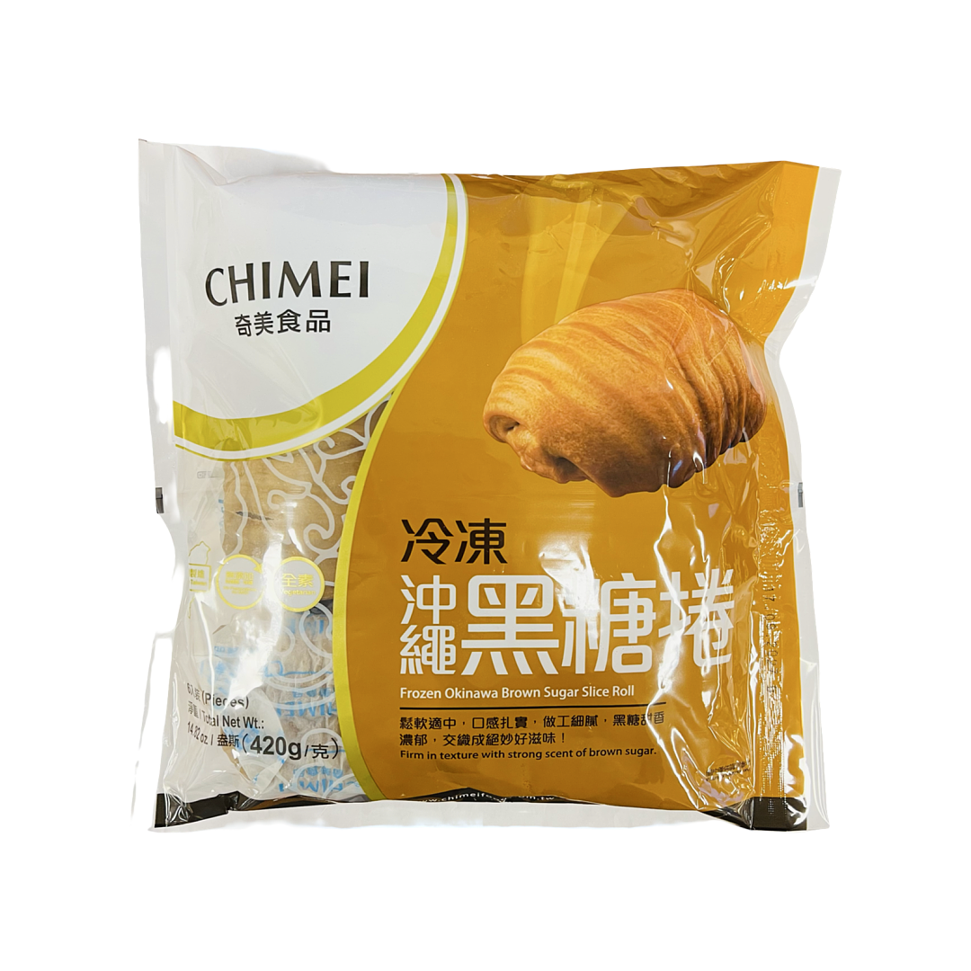 【奇美】沖繩黑糖捲(6入新包裝) 420g