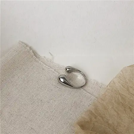 Silver Adjustable Ring