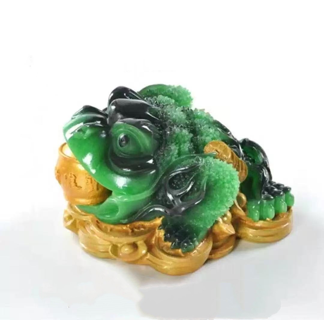Tea Pet-Gold & Green Color Change Toad