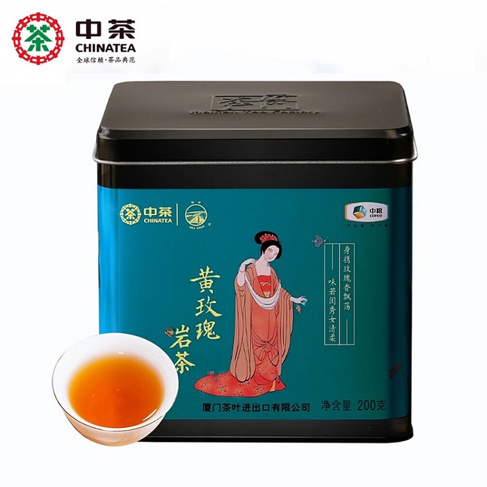中茶海堤黄玫瑰岩茶 200g