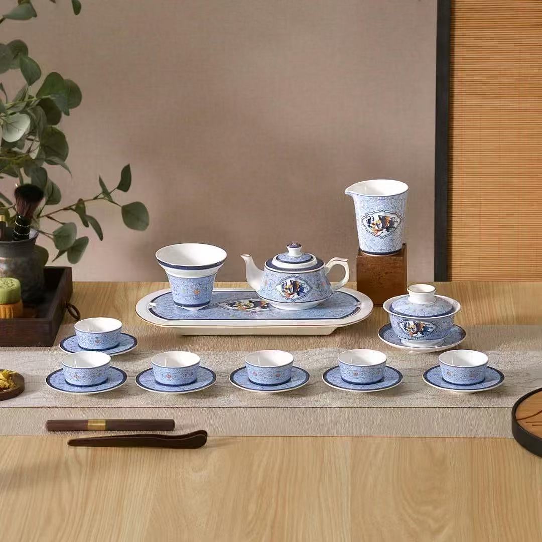 China Bone Tea Set for 6