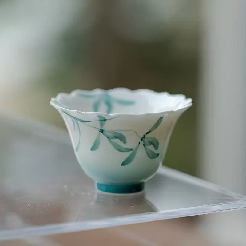 Blue Orchid Teacup 70ml