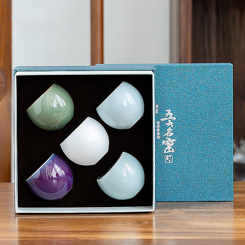 Five Kilns Teacup Set
