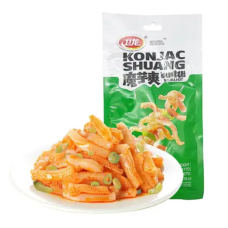 卫龙魔芋爽酸辣素毛肚50g
