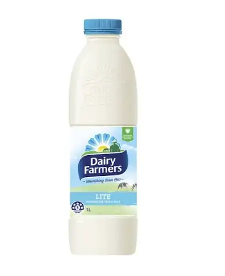 【鲜】Dairy Farmers lite white低脂牛奶1L
