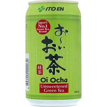 日本Itoen伊藤无糖绿茶抹茶罐装340ml
