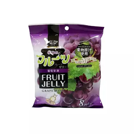 皇族牌葡萄汁果冻160G
