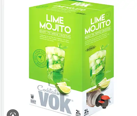 青柠莫吉托鸡尾酒 2L 6%