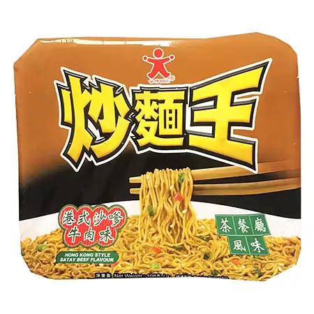 炒面王DOLL HONG KONG SATAY BEEF 108G