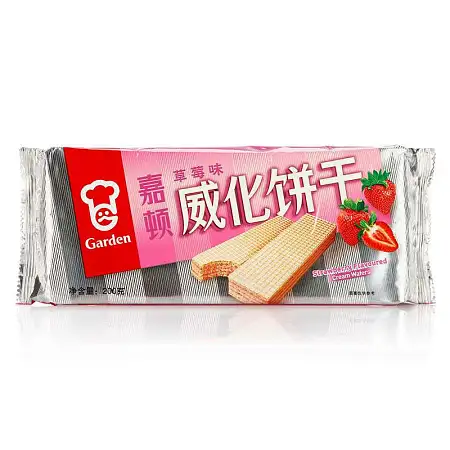 嘉顿威化草莓200g
