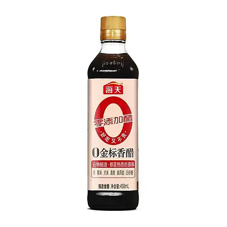海天零添加金标香醋450ml