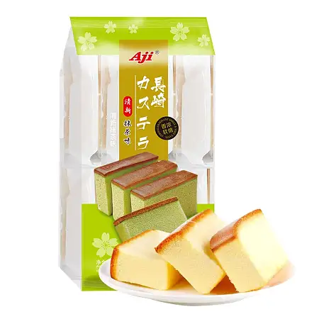 长崎蛋糕清新抹茶味味330g