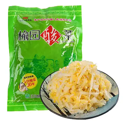 榆园酸菜切丝1kg
