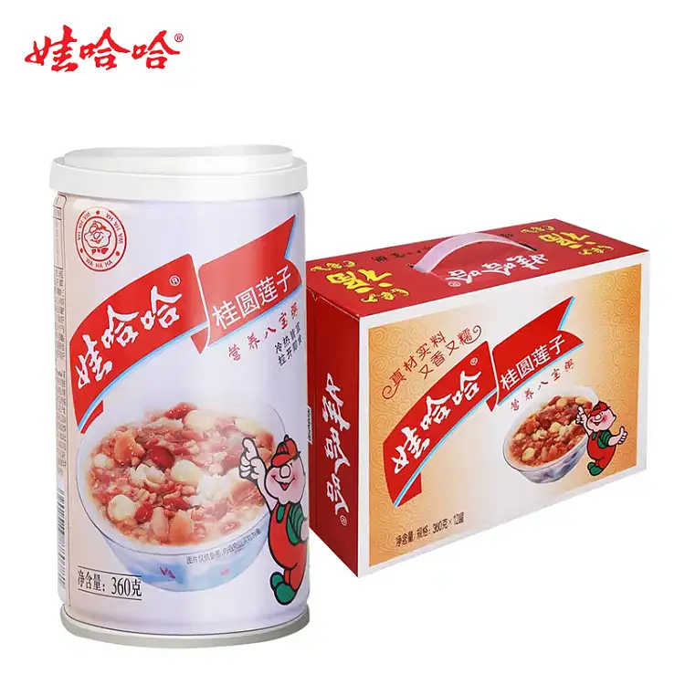 娃哈哈桂圆莲子八宝粥360g