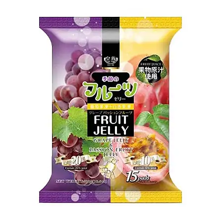 皇族葡萄百香果果冻300g