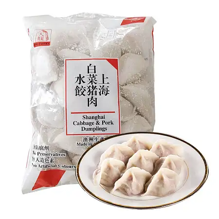 【冻】天顺猪肉白菜水饺 600G