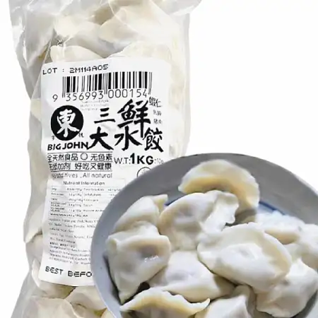 【冻】东字虾仁三鲜大水饺/饺子1KG