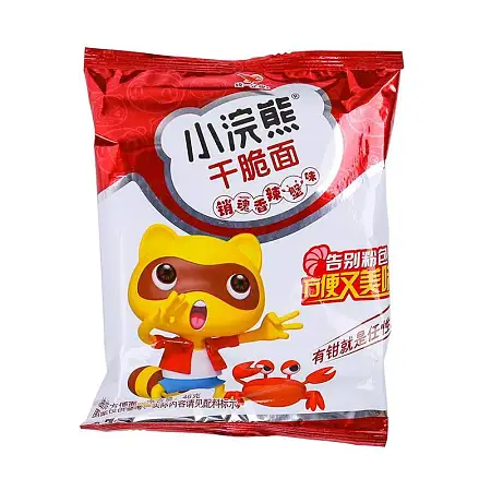 小浣熊销魂香辣蟹味干脆面40G