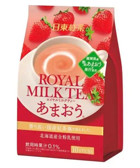 日东红茶草莓味奶茶14G*8P