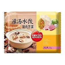 【冻】思念灌汤水饺猪肉芹菜500g
