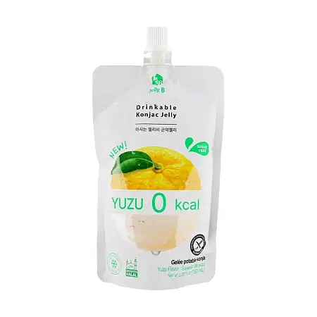 韩国jelly B 低卡蒟蒻果冻柚子味 150ml