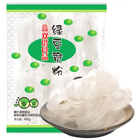 【特价】双塔绿豆宽粉 400g*2